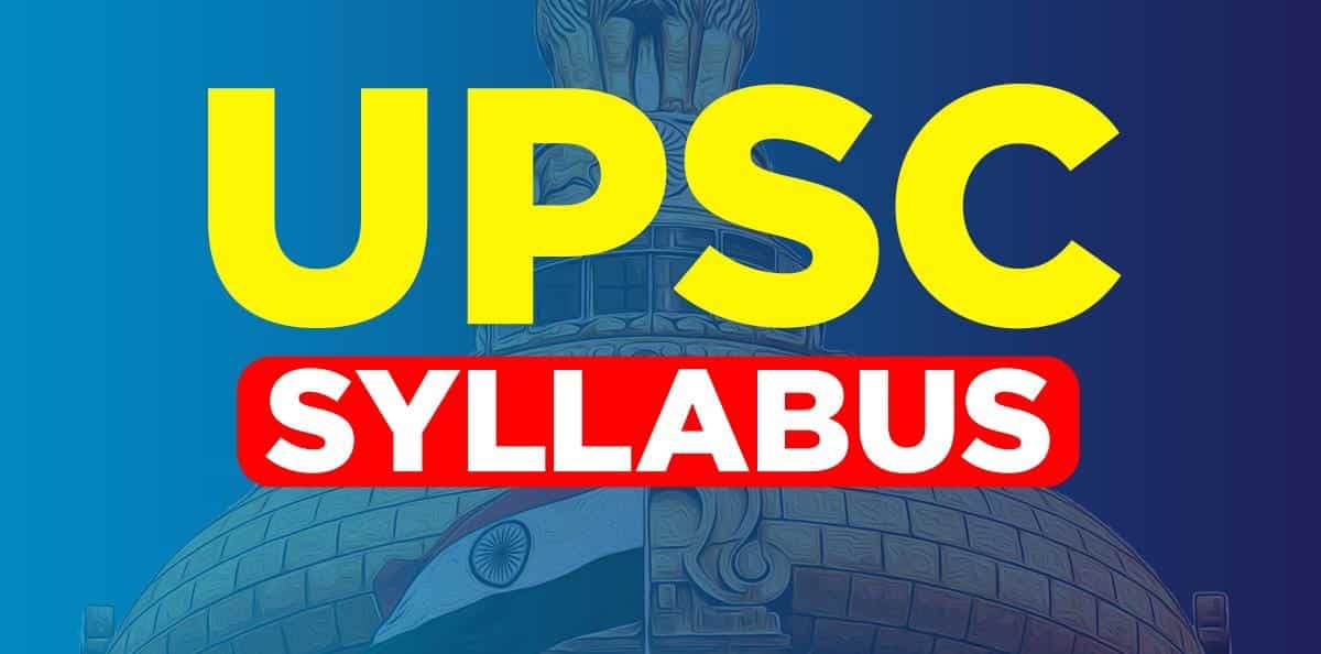 UPSC Syllabus In Hindi | यूपीएससी परीक्षा सिलेबस 2023