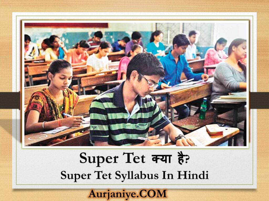 Super TET Syllabus In Hindi