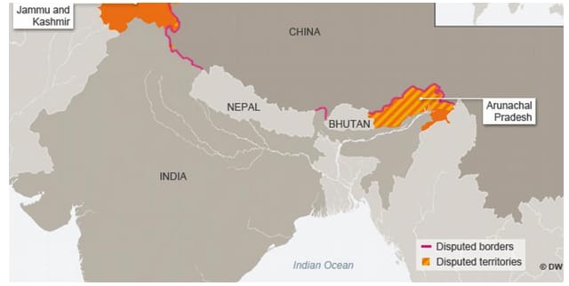 India China Border Dispute UPSC In Hindi